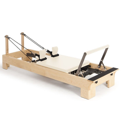 Elina Pilates Wooden Reformer__Ivory