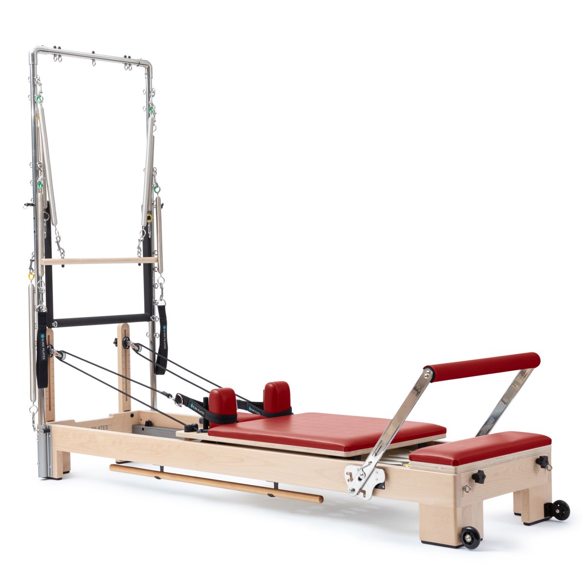 Elina Pilates Lignum Reformer™ With Tower__Red